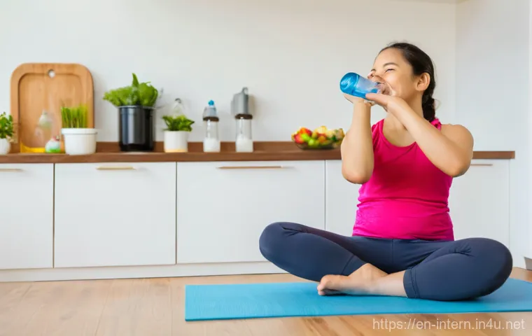 소화기질환 응급처치 방법 - **Prompt: Mindful Travel and Food Choices for Digestive Health**
    "A group of three diverse frien...